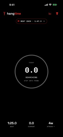 hangtime: auto dead hang timer screenshot