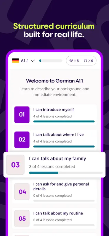 Lingoda : Language Learning screenshot 4 of 5