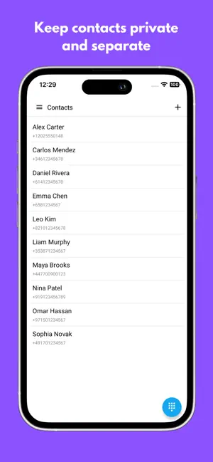 Private Contacts: Secure Vault screenshot 2