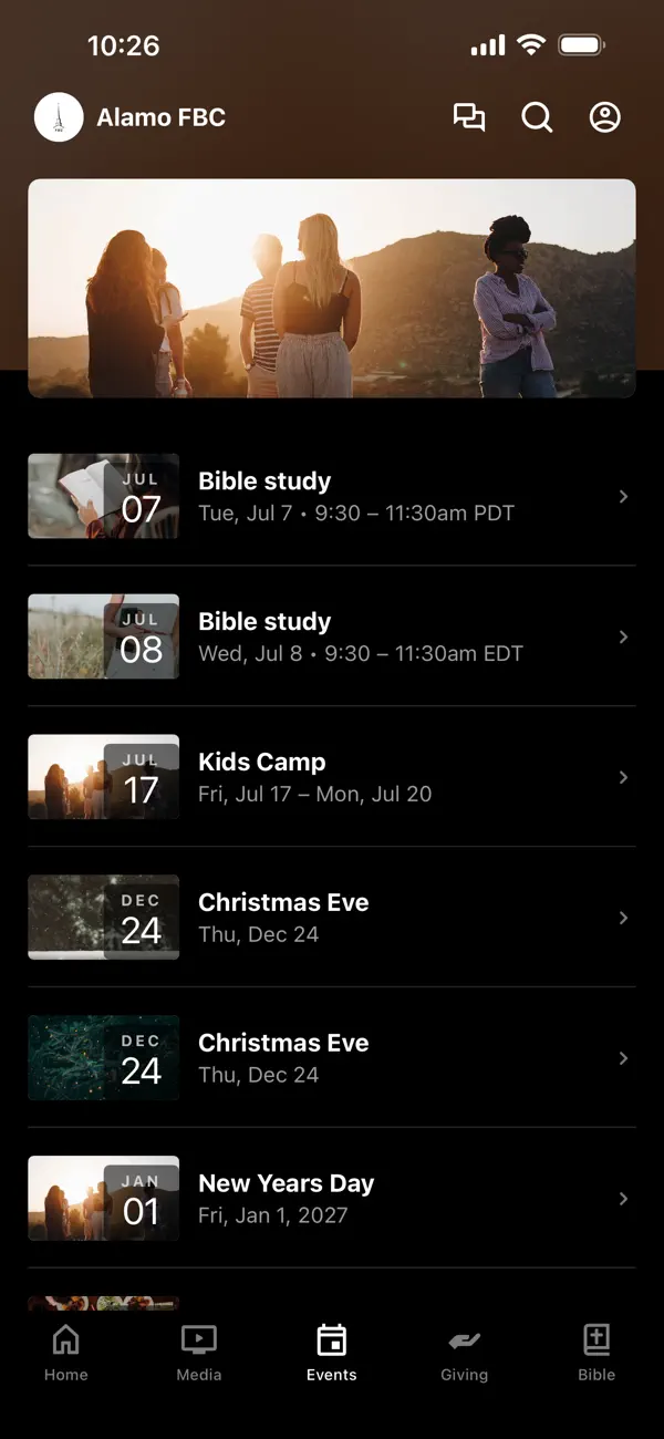 Screenshot #3 pour Alamo First Baptist