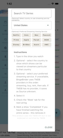BingeBinder Screenshot 7 of 9