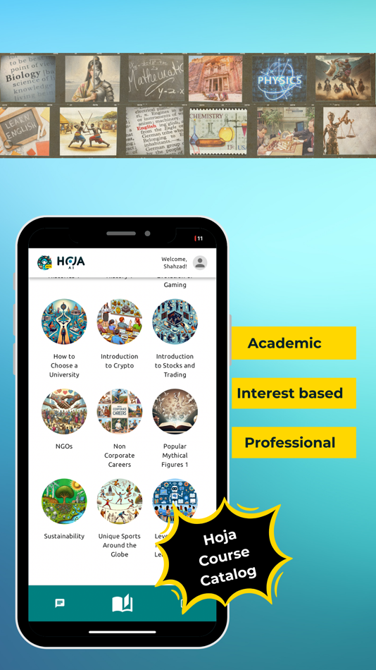 #6. Hoja AI - AI tutor and courses (iOS) 由: Hoja AI Ltd