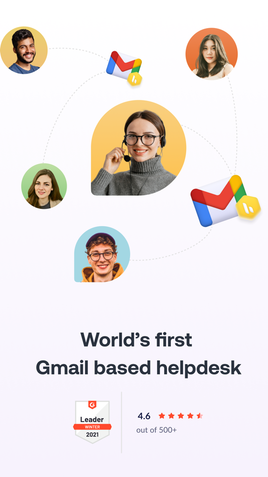 #1. Hiver in Gmail (iOS) 由: Grexit Inc.