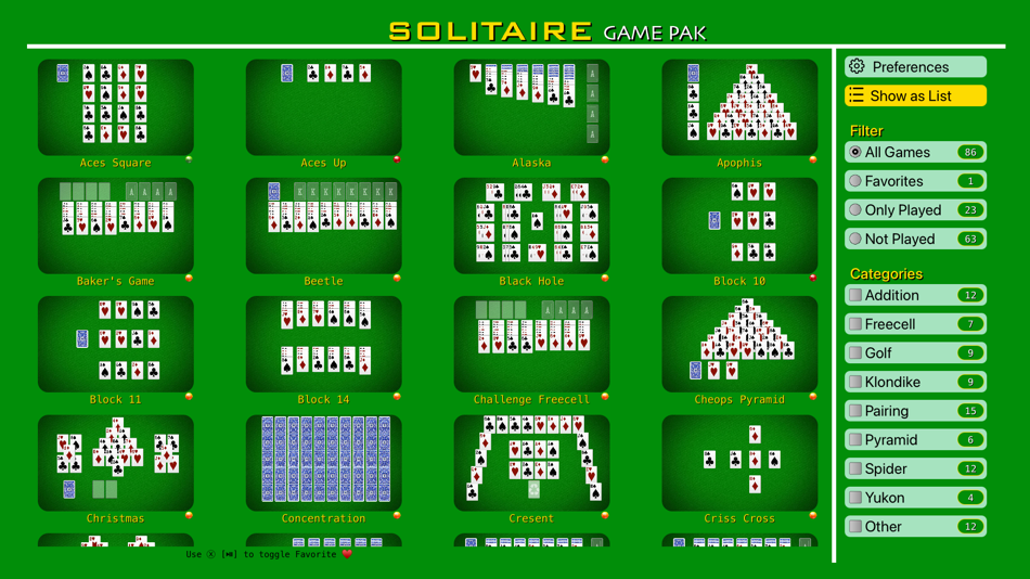 #6. Solitaire GamePak (iOS) 由: R.David Sisemore
