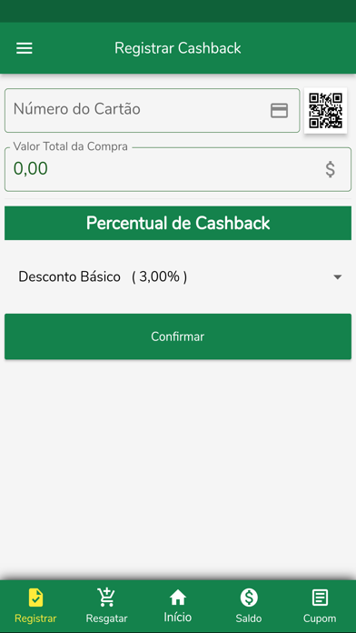 Cashback Fidelidade Screenshot