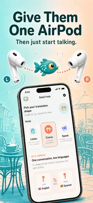 Convo Translator: Babel Pods screenshot 2