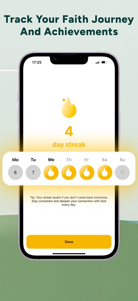 Bible Chat: Daily Devotional - Progress Tracking