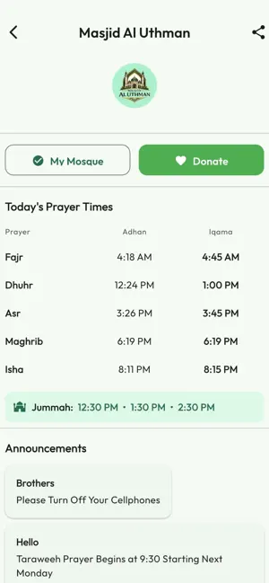 Azancast: Times and Mosques screenshot 3