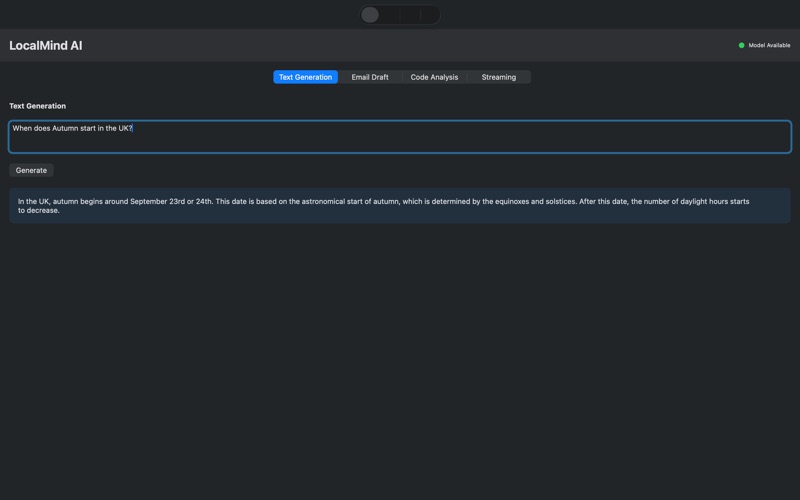 App screenshot