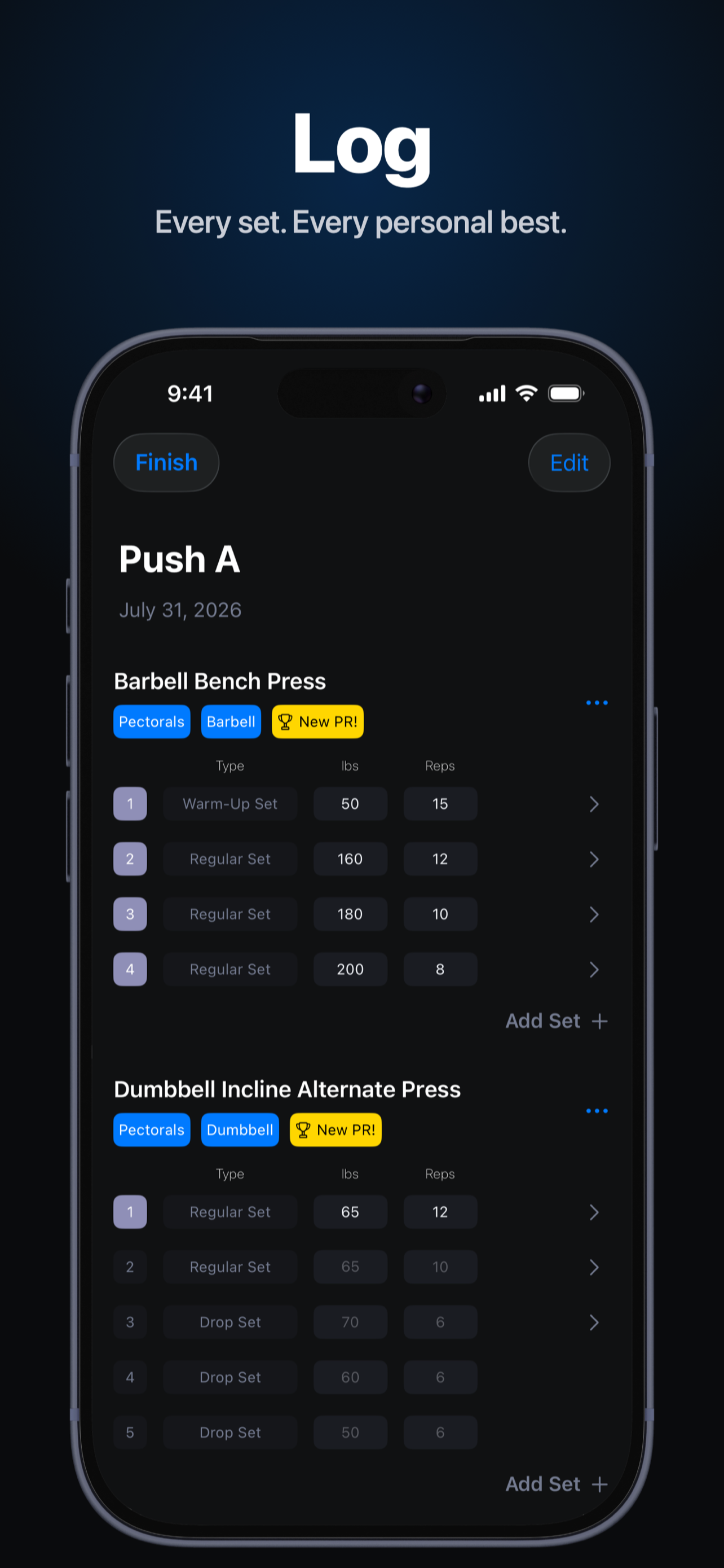 Repium: Workout Tracker screenshot 2