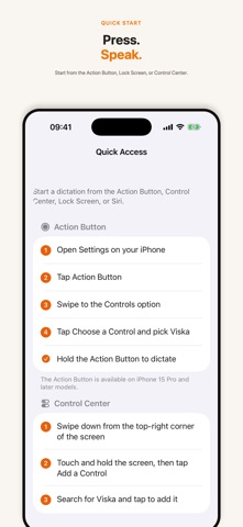 Viska: Dictation Screenshot 5 of 6