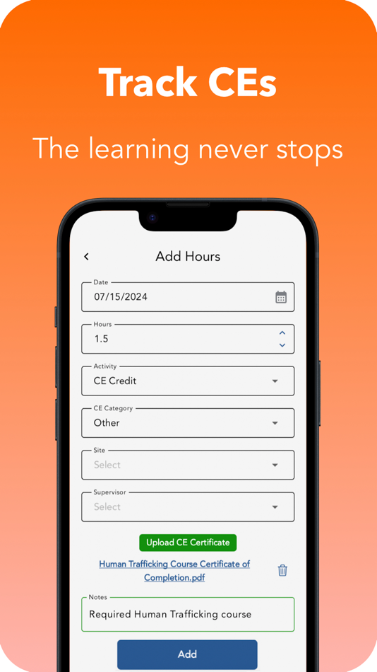 #6. My LPC Hours (iOS) Podle: Transferenz