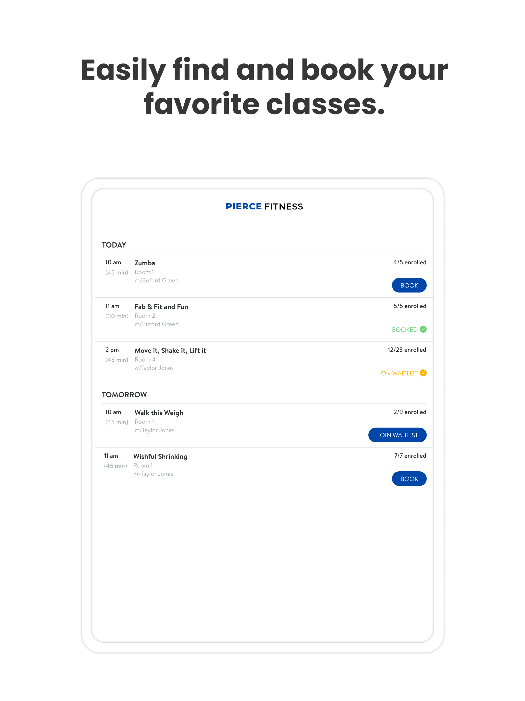 Pierce Fitness LLC screenshot 5
