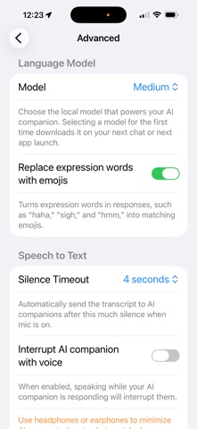 Aicrest screenshot