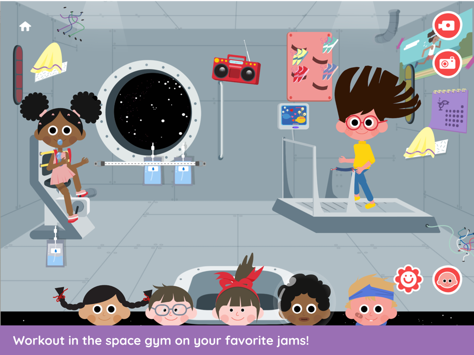 #7. Wazo Space Station (iOS) 由: Yukti Arora