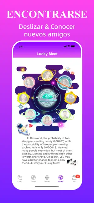 Sugar Meet y Citas - Secret iPhone screenshot 3