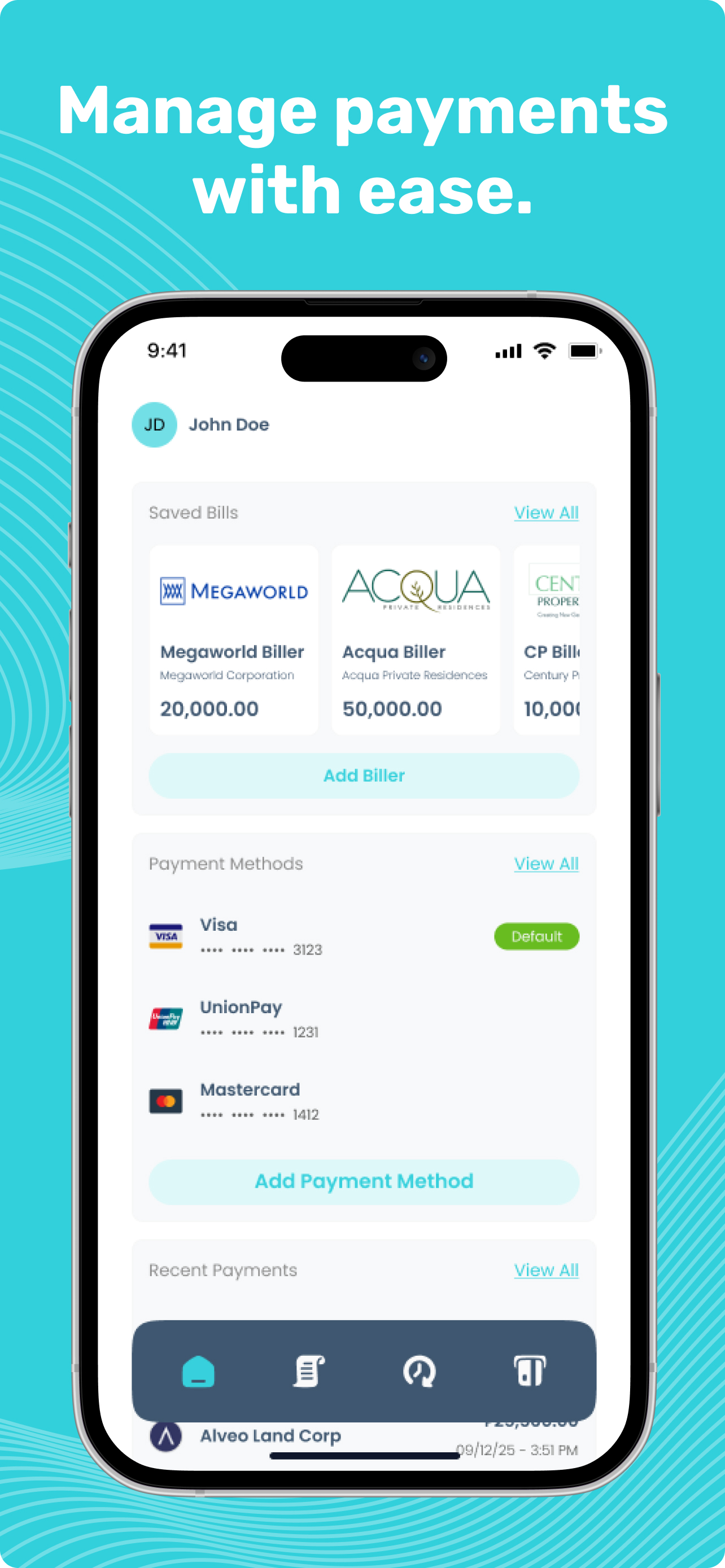 Aqwire Personal screenshot 2