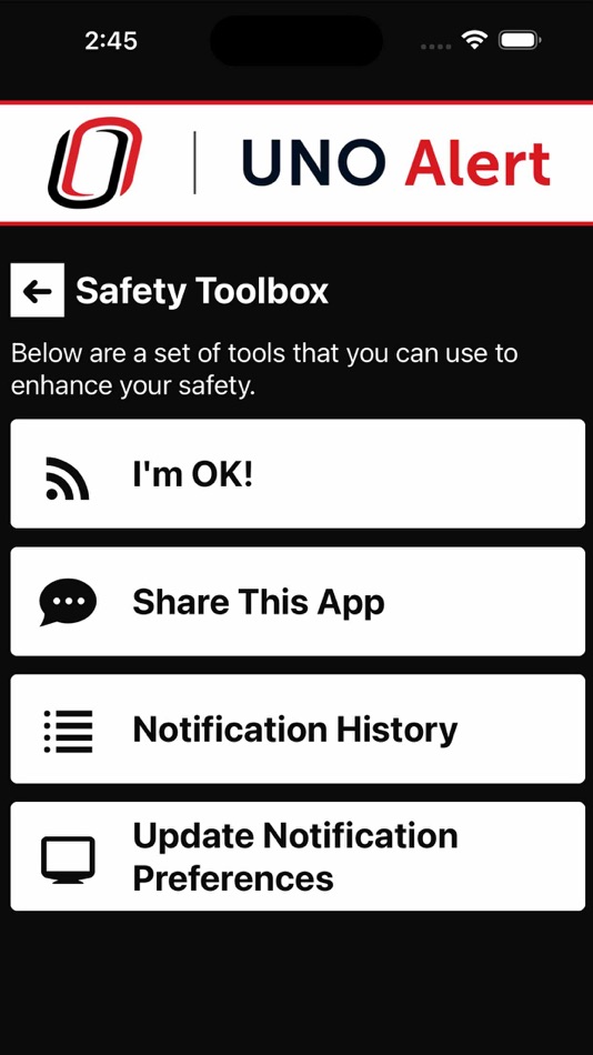 #7. UNO Alert (iOS) 由: University of Nebraska at Omaha