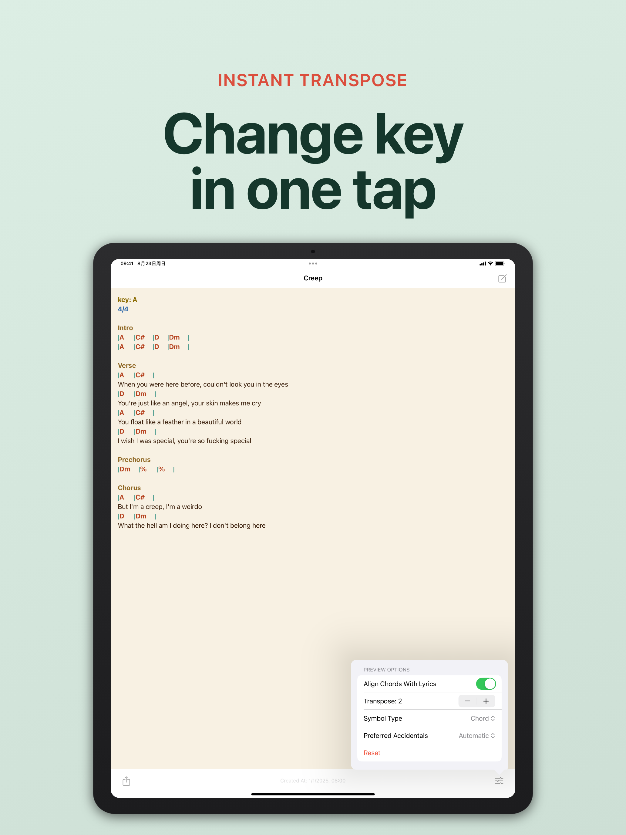 ChordMarker: Chord Chart Maker screenshot 10