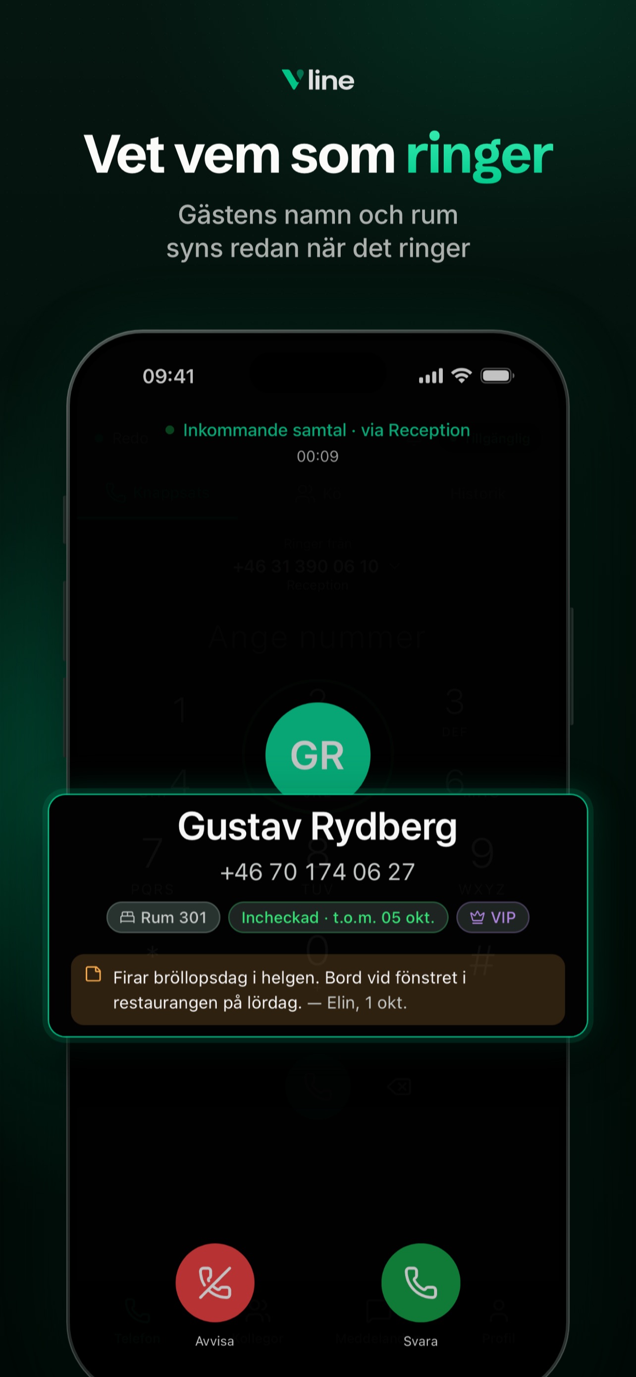 Screenshot 1 of VLine Mobile