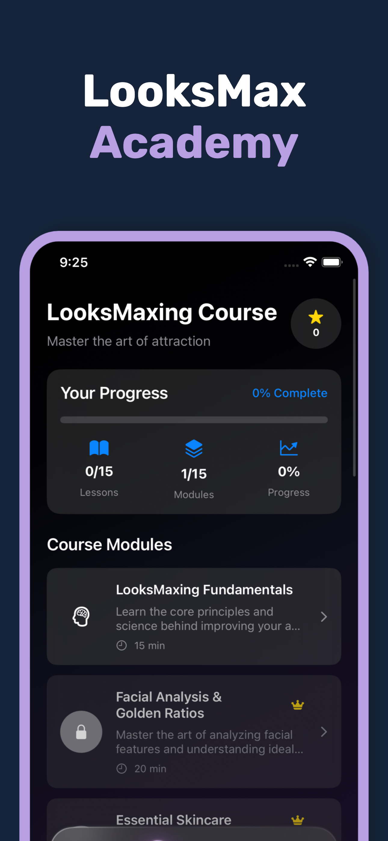 LooksMax AI Private Face Rater