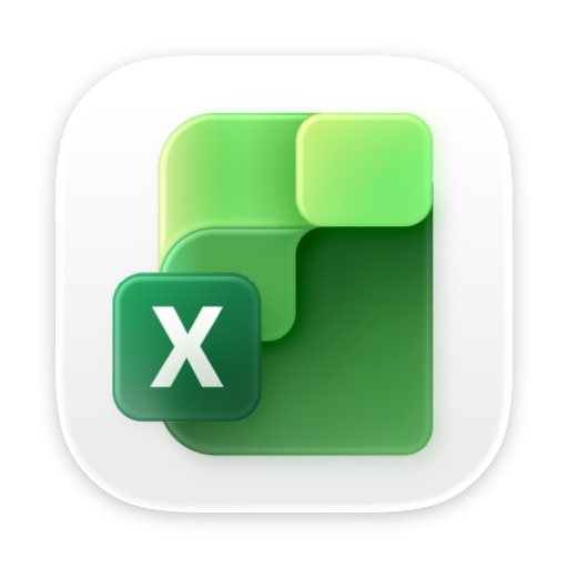 Microsoft Excel 應用圖示，中国 App Store 搜尋結果