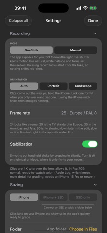 OneClickCamera Screenshot 4 of 5
