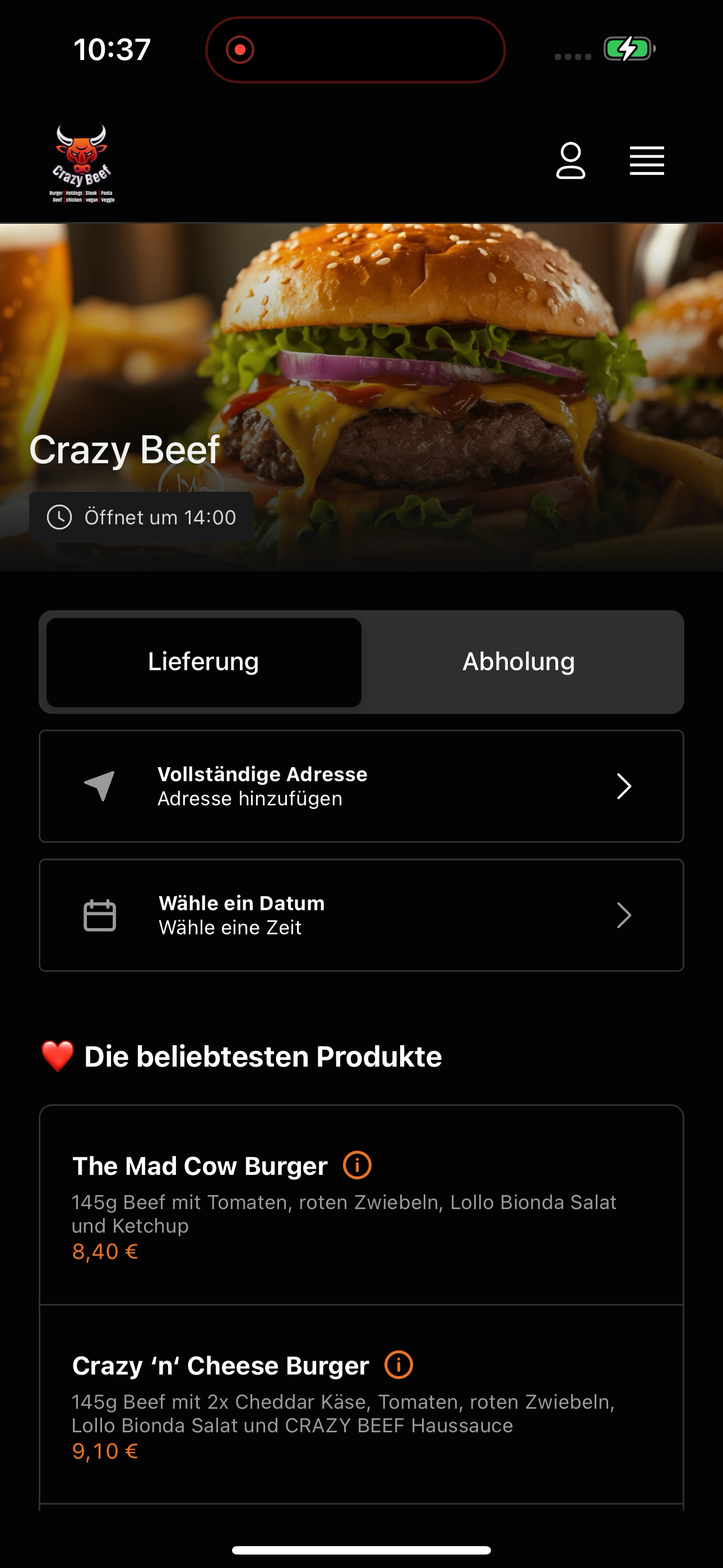 Crazy Beef Mülheim an der Ruhr screenshot 3