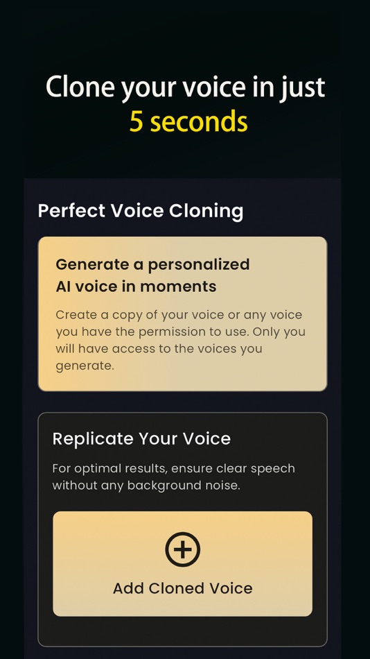 #4. VoiceEchoAI - AI Voice Cloning (iOS) Podle: Three Byte