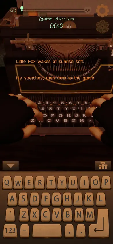 Typing Simulator screenshot 2