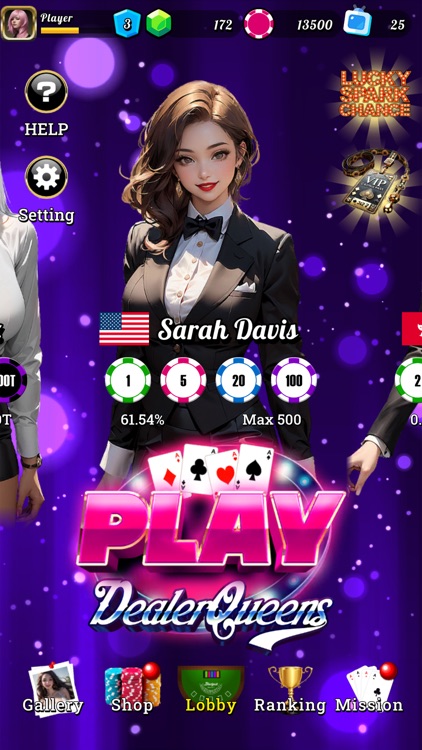 Blackjack 21 - Dealer Queens screenshot-8