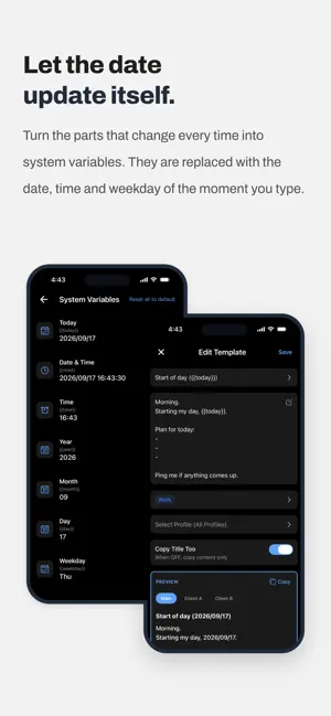 ClipTap: Text Snippet Keyboard screenshot 4