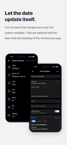 ClipTap: Text Snippet Keyboard Screenshot 4 of 7