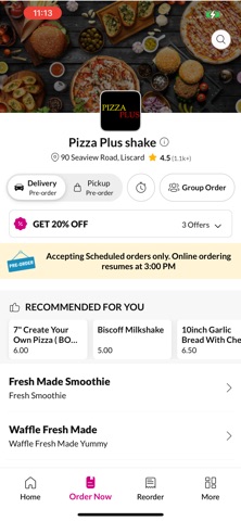 Pizza Plus Shake Screenshot 2 of 4