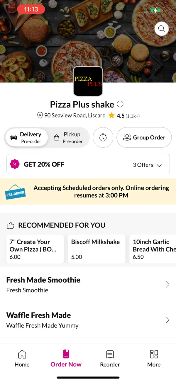 Screenshot #2 pour Pizza Plus Shake
