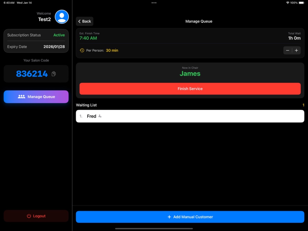 iPad screenshot