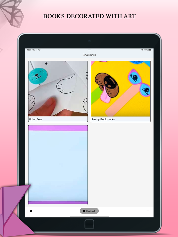 How to make bookmarks