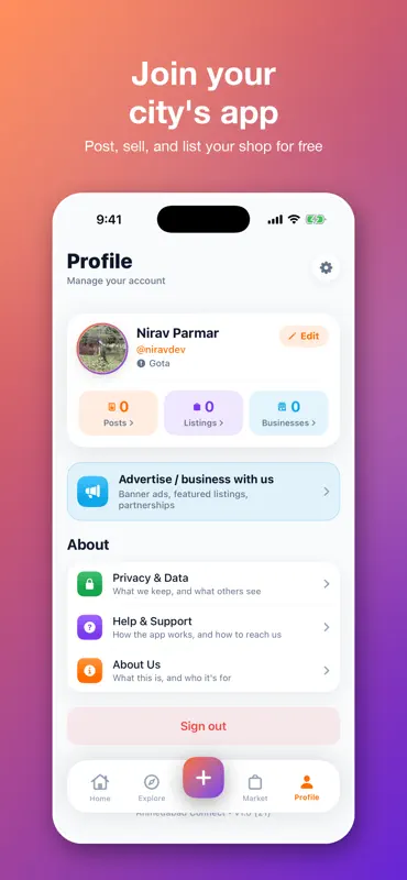 Ahmedabad Connect screenshot 6 of 6