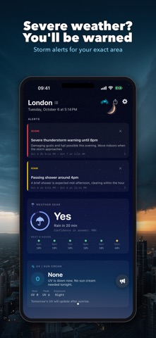 Cloudmesh: Rain Alerts & Radar iPhone screenshot 6