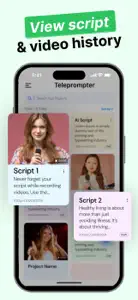 Teleprompter: AI Script prompt screenshot #4 for iPhone