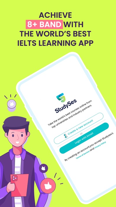 IELTS Prep App: StudySes screenshot n.1