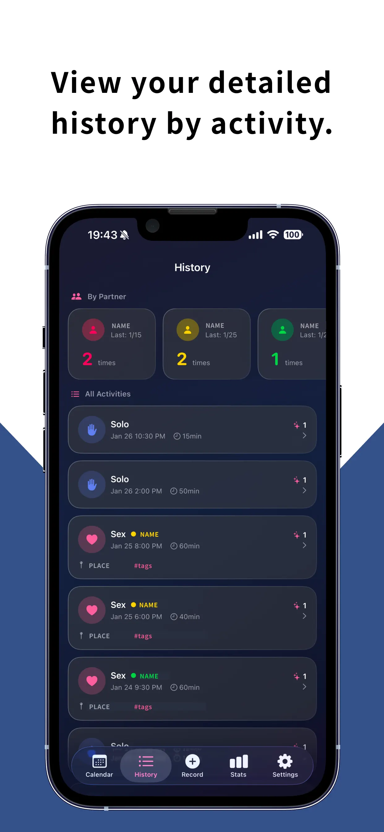 #4. Sectra: Sex Life Tracker (iOS) โดย: Akira Ohnishi