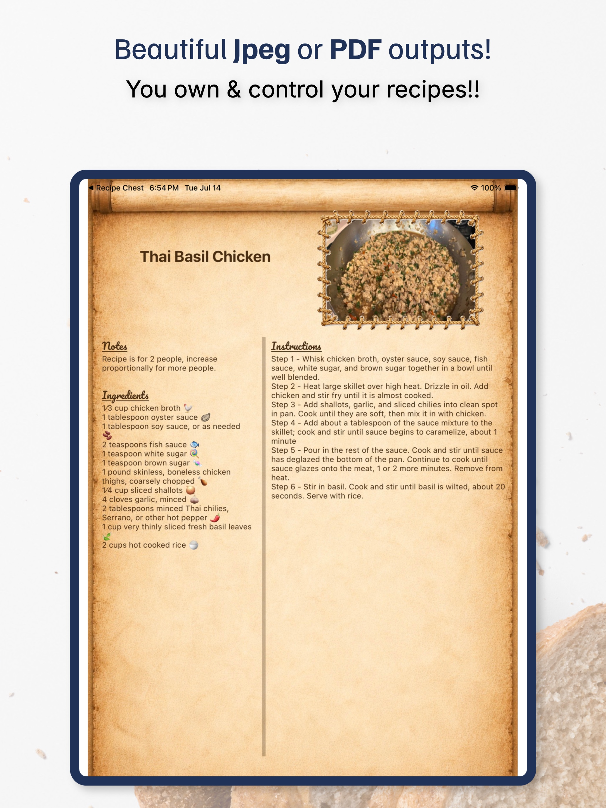 Recipe Chest & Log screenshot 10