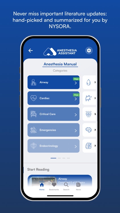 NYSORA Anesthesia Assistant