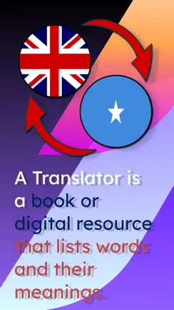 English - Somali Translator iPhone image 1