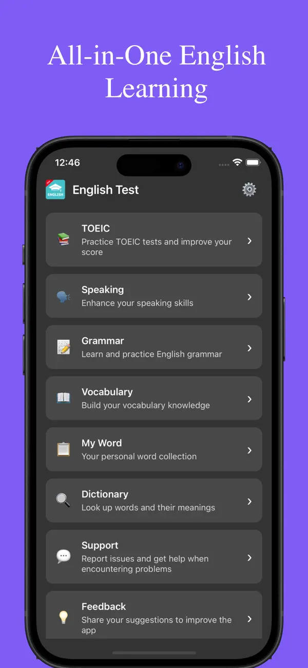 Screenshot #1 pour English Test - TOEIC