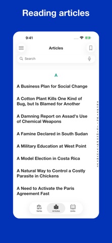 English Common Verbs iPhone screenshot