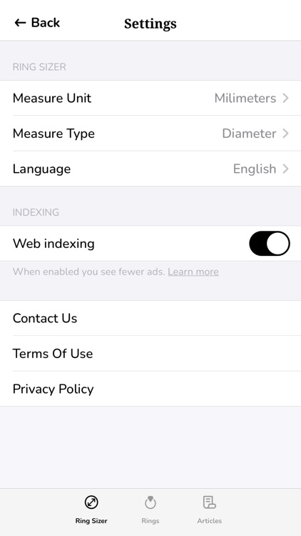 Ring Sizer by Jason Withers © screenshot-9