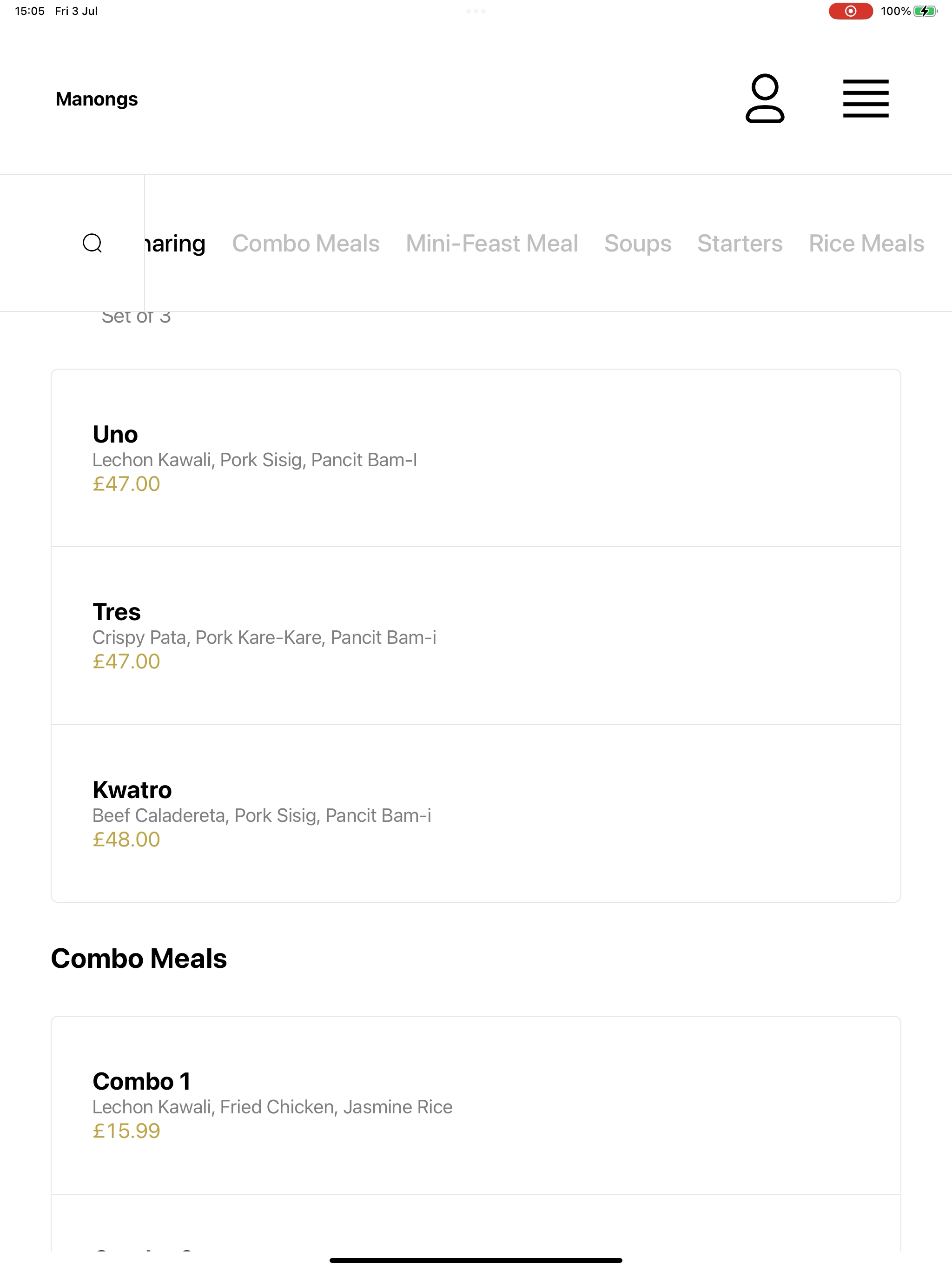 Manongs Asian and Pizza screenshot 14