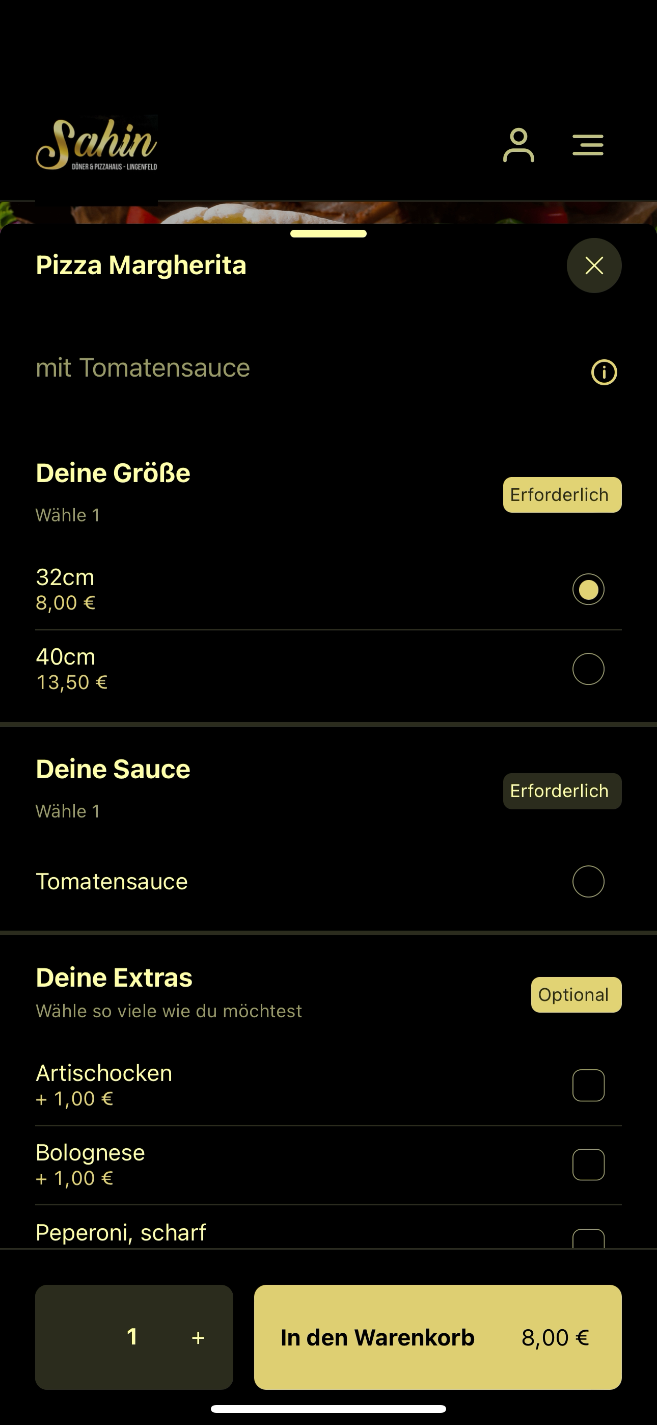 Sahin Döner und Pizzahaus DE